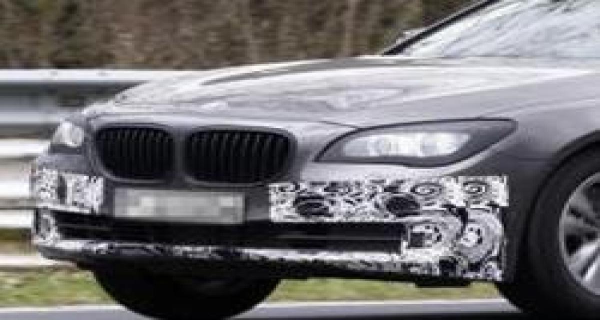 Spyshot : restylage en approche sur la BMW Série 7