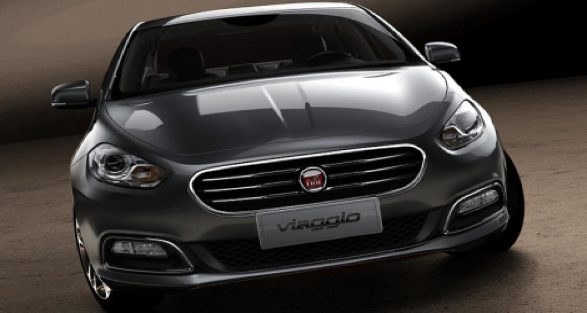 Pékin 2012 : la Fiat Viaggio se dévoile un peu plus