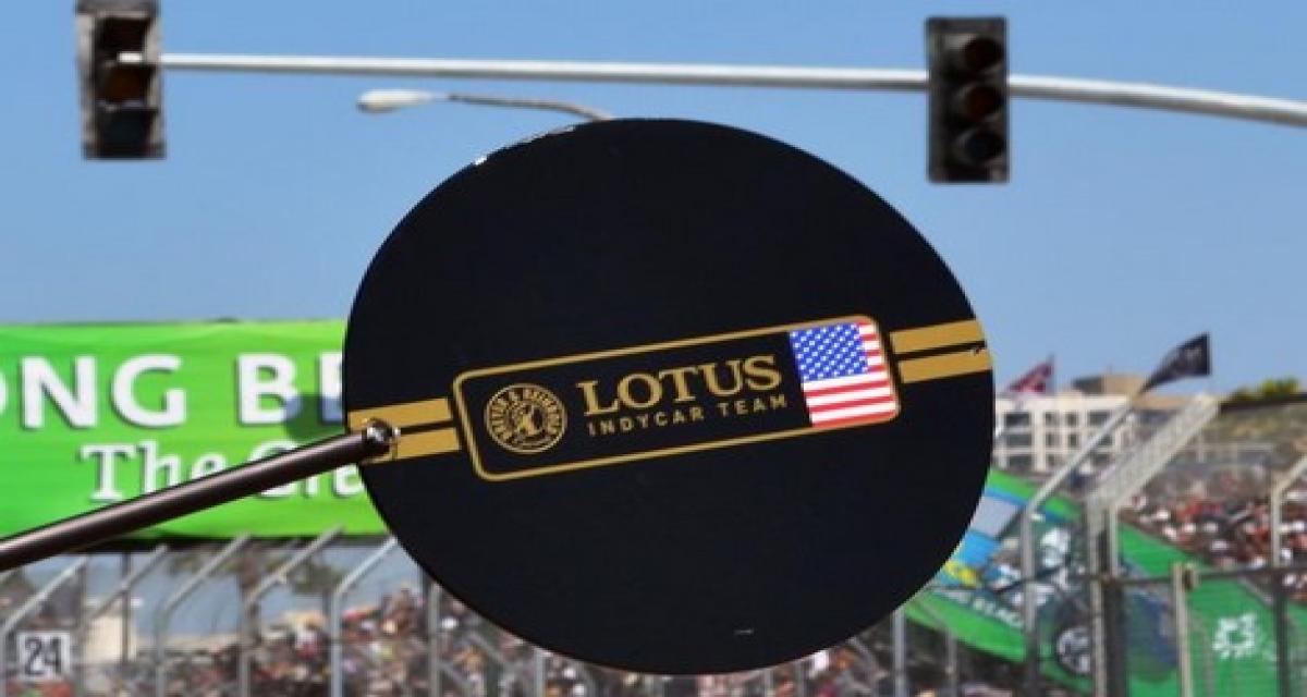 Indycar: c'est officiel, ça va mal pour Lotus