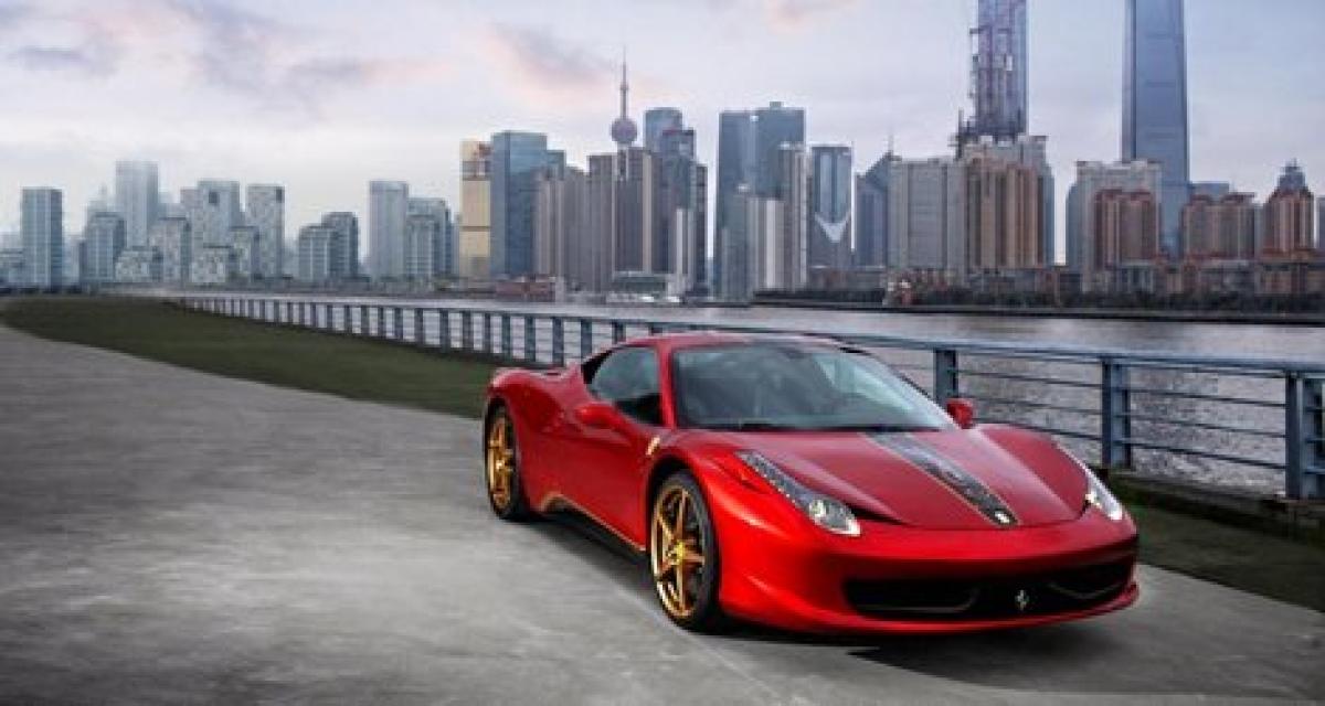 Ferrari : + 50 % de concessionnaires en Chine