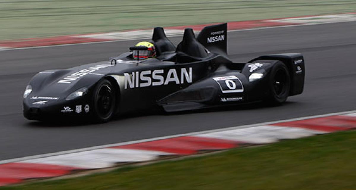 Satoshi Motoyama dans la Nissan Deltawing au Mans
