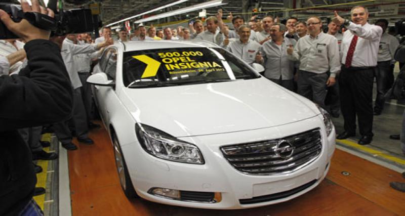 - Et de 500.000 Opel Insignia