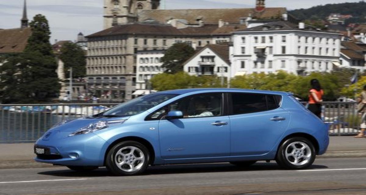 1.000 Nissan Leaf vendues en Norvège