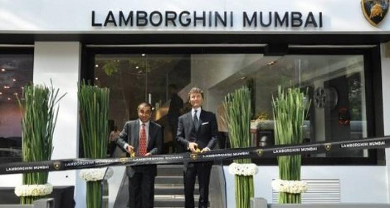  - Lamborghini : un nouveau concessionnaire en Inde