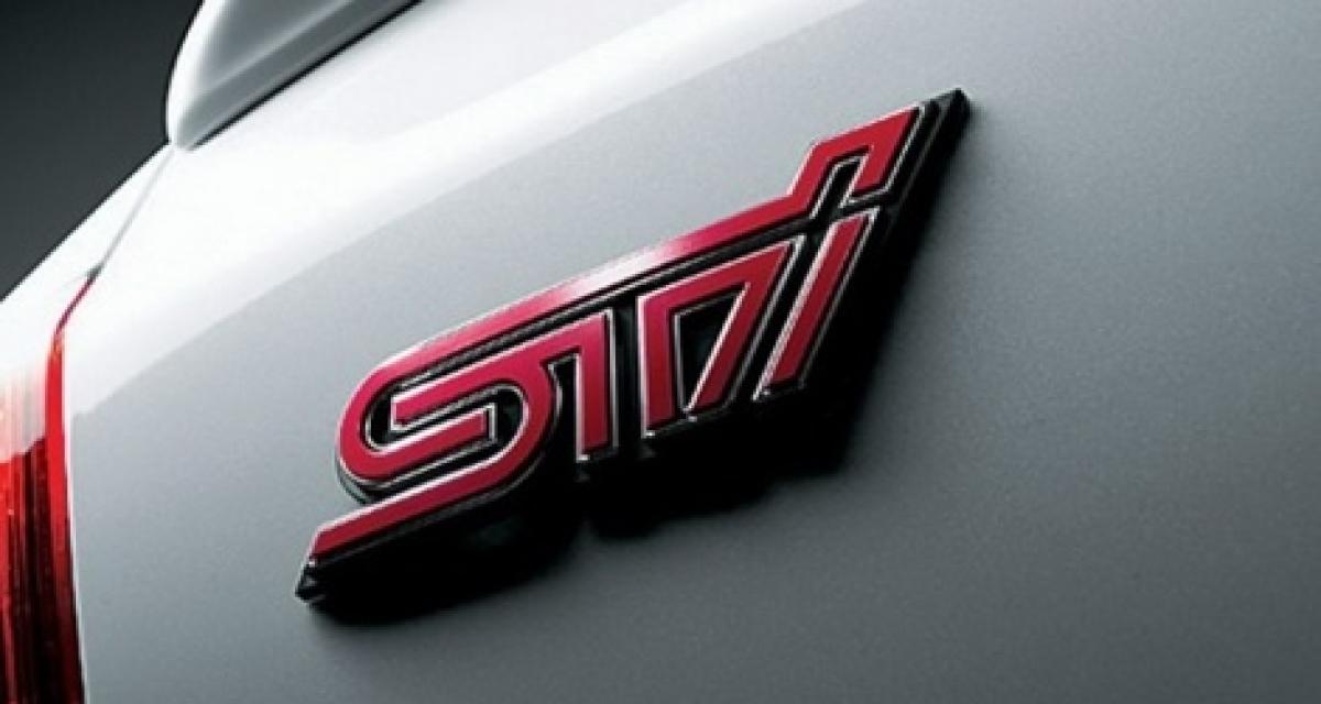 Des nouvelles de la prochaine Subaru WRX STI