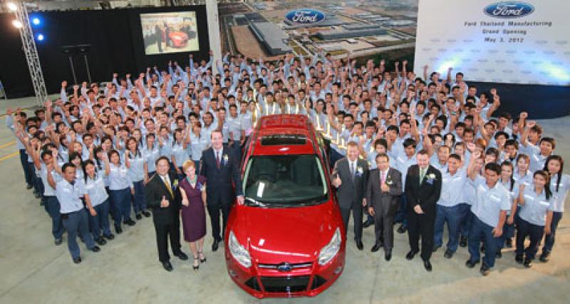  - Ford ouvre sa nouvelle usine en Thaïlande