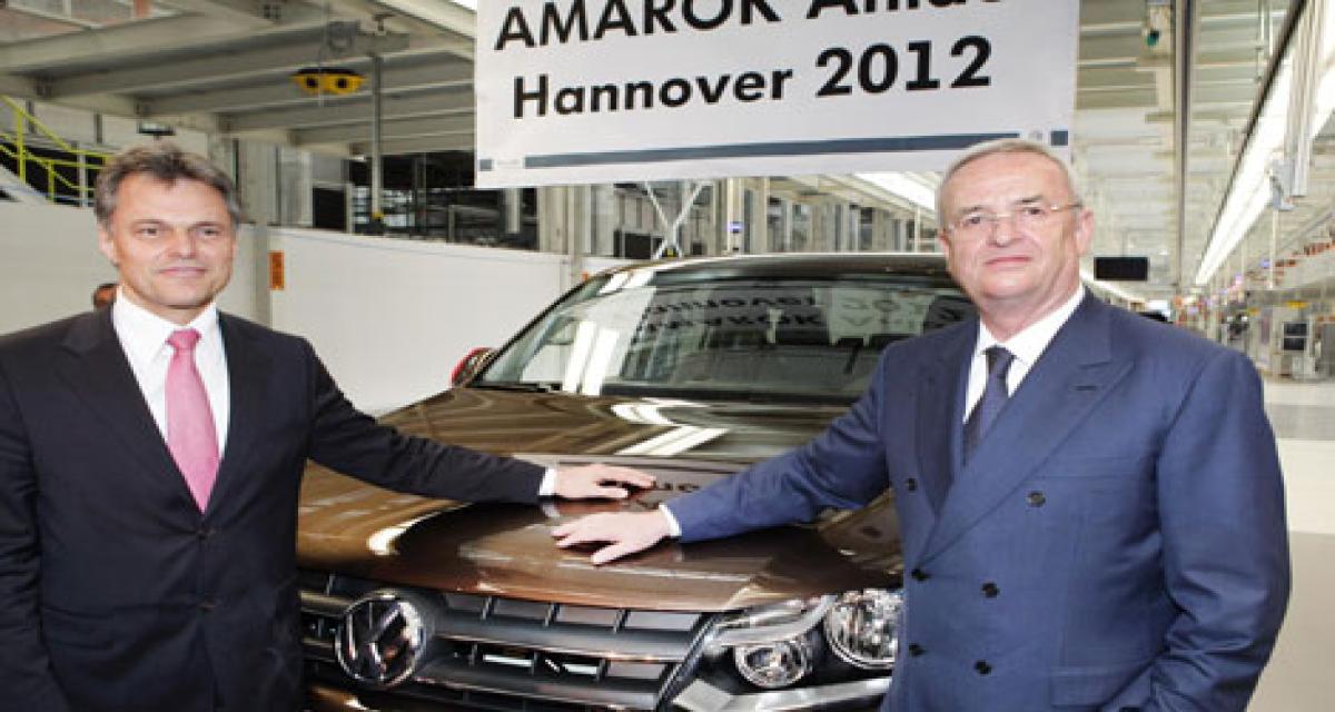 Le Volkswagen Amarok produit en Allemagne