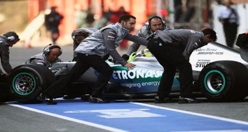  - F1 2012: retour aux stands définitifs pour Mercedes?