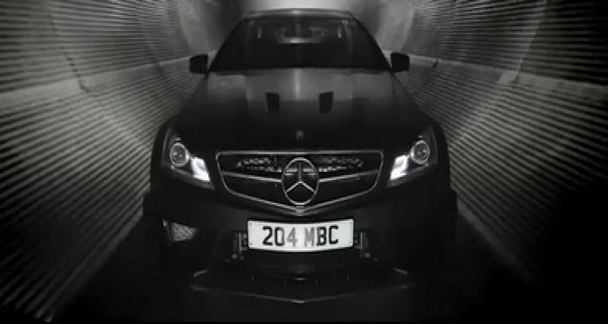 Vidéo : la Mercedes C63 AMG Black Series sort de sa grotte