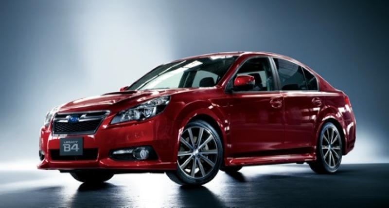  - Nouvelle motorisation pour la Subaru Legacy au Japon
