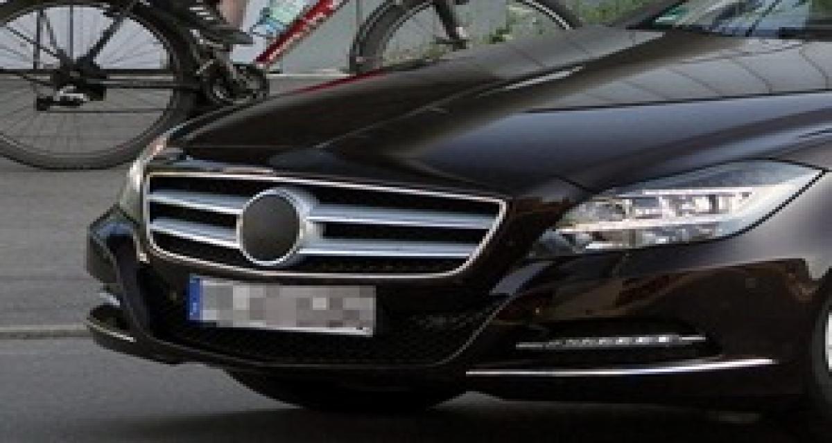 Spyshot : la Mercedes CLS Shooting Brake ne cache presque plus rien