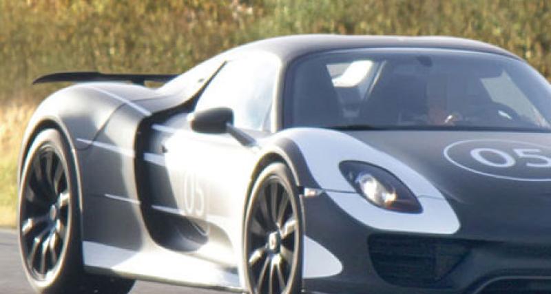  - Spyshots: Porsche 918