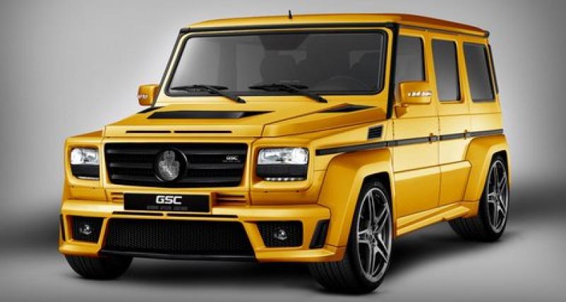  - Goldstorm : le Mercedes Classe G bling-bling par German Special Customs