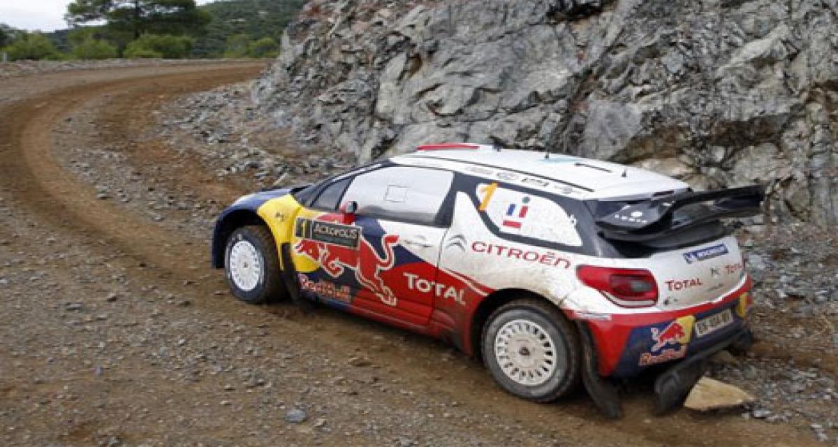 WRC : Sébastien Loeb en tête en Grèce