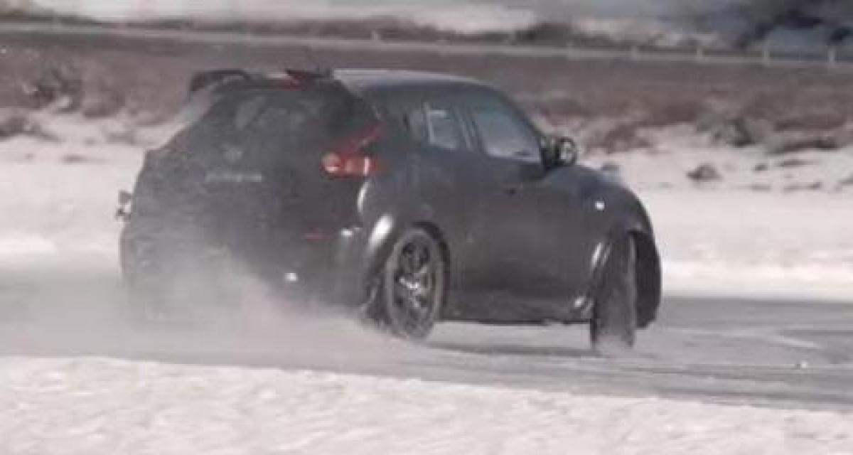 Vidéo givrée : le Nissan Juke-R sur glace