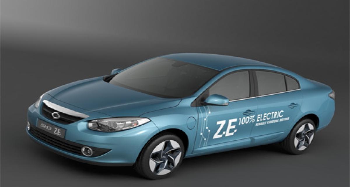Renault continue son offensive électrique avec la SM3 Z.E.