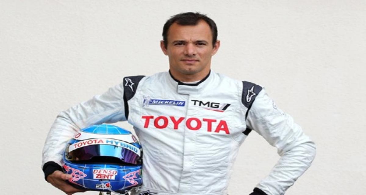 Stéphane Sarrazin chez Toyota aux 24 heures du Mans