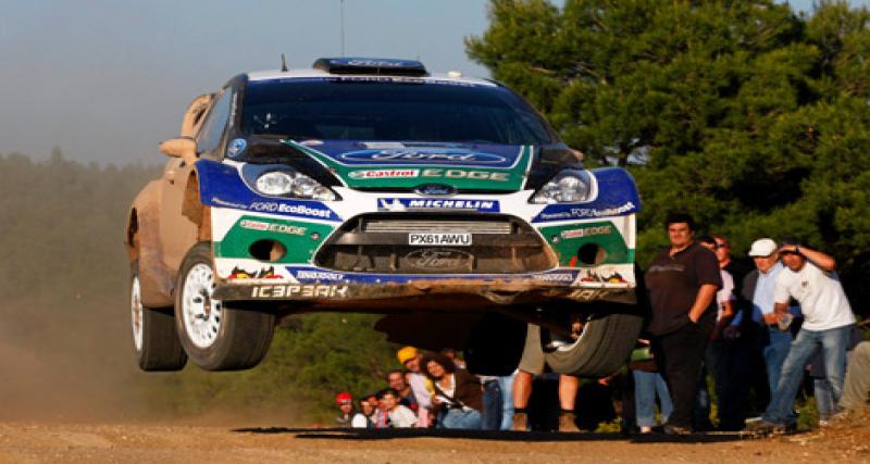  - WRC : un pilote Ford en cache un autre