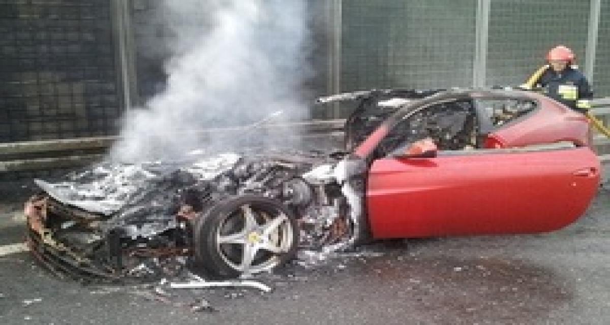 Ferrari FF : troisième cas de combustion subite