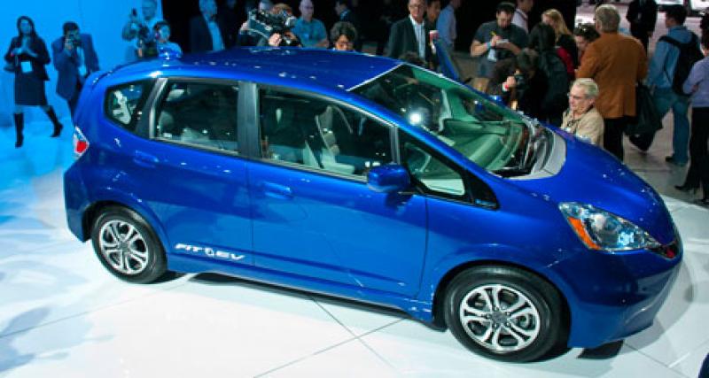  - Honda Fit EV : le VE moins énergivore pour l'EPA