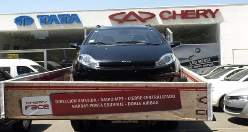  - Exportation de voitures chinoises: Chery passe le cap des 20 000