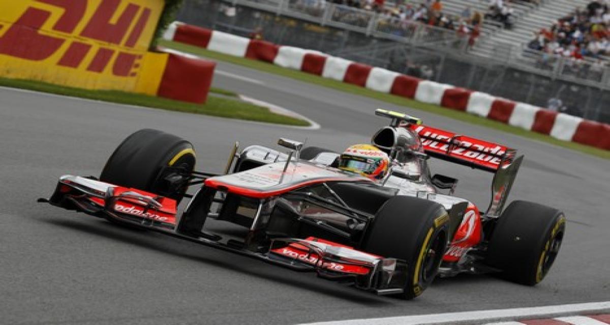 F1 Montréal 2012 essais libres: Hamilton aux avant-postes
