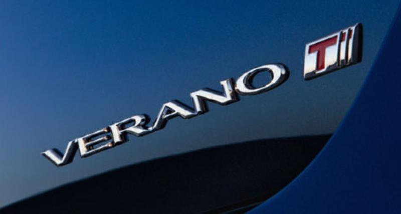  - La Buick Verano en mode Turbo