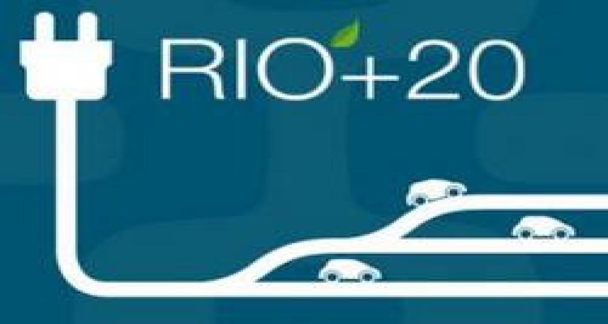 Les VE de l'Alliance Renault/Nissan flotte officielle du sommet Rio+20