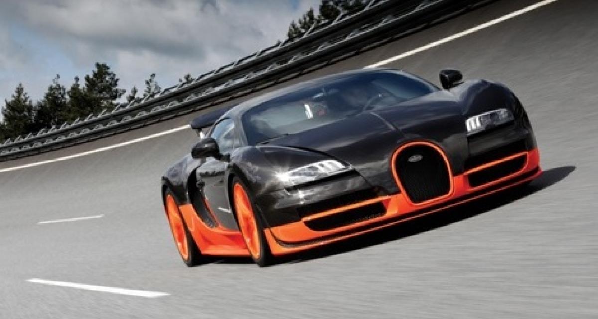 Bugatti Veyron Super Sport : à l'attaque sur le Ring (vidéo)