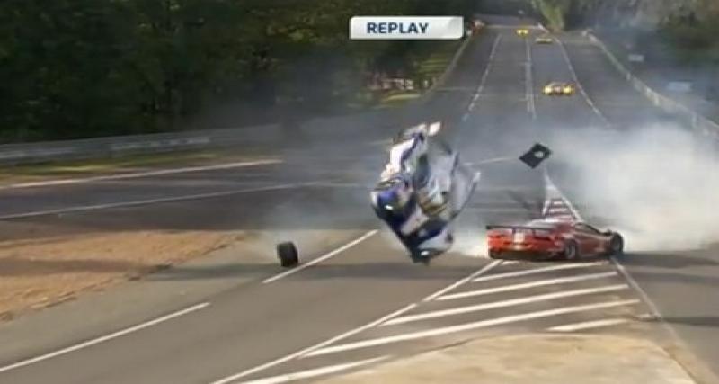  - Le Mans 2012: Gros crash de la Toyota n°8 !