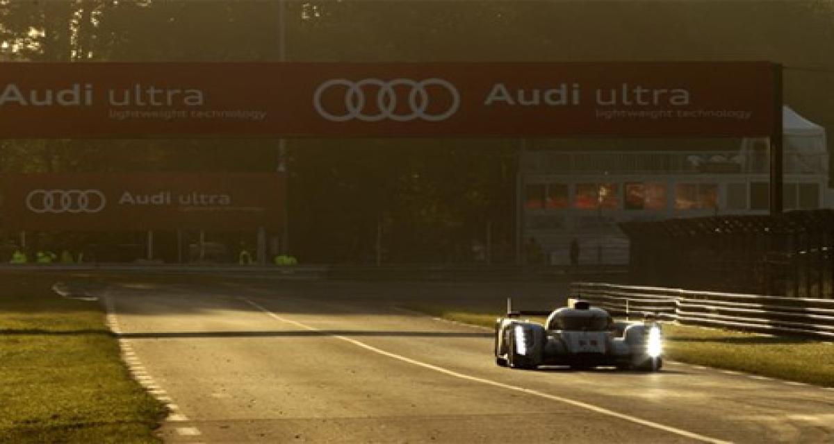 Le Mans 2012 Heure 23,5 : trois Audi prêtes à parader