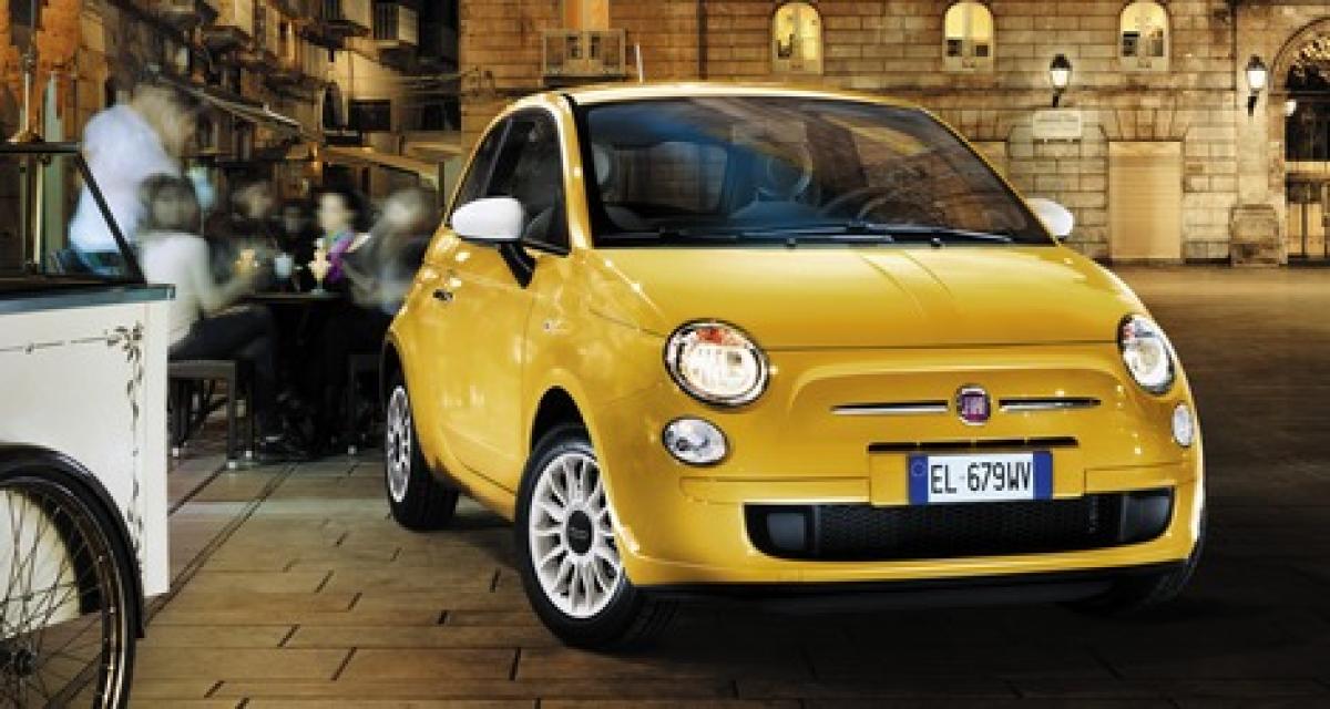 La Fiat 500 rejoue ses gammes pour son millésime 2012