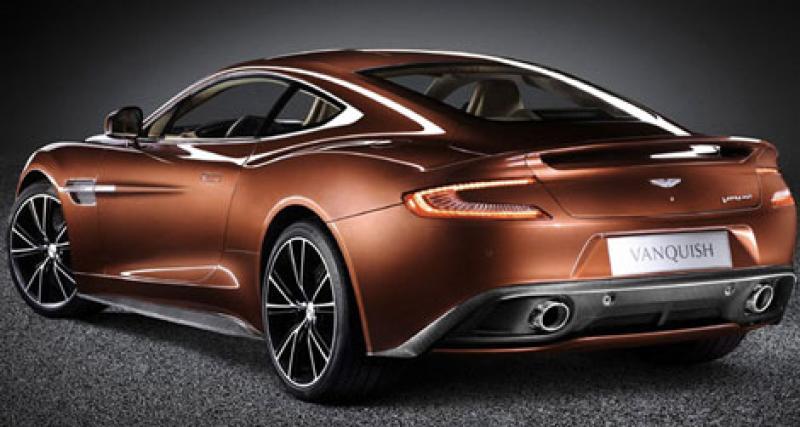  - Aston Martin Vanquish, fuites avant présentation officielle