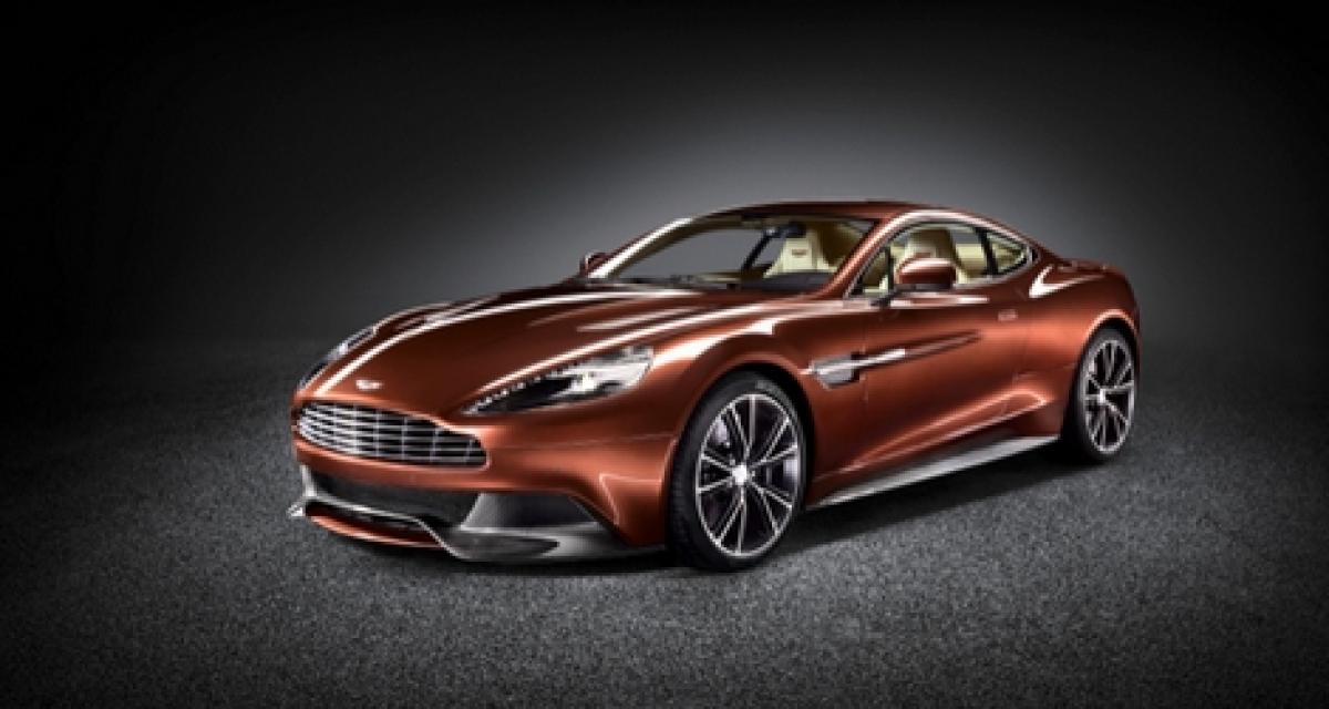 Officielle : Aston Martin Vanquish
