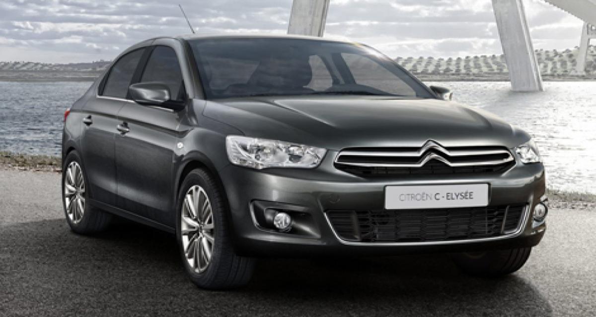 Citroën C-Elysée, pas que pour la Chine