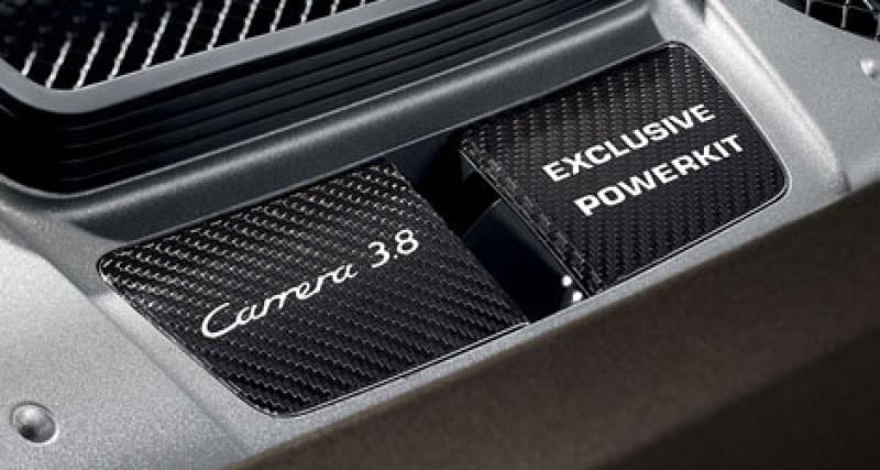  - Hausse de performances en option pour la 911 Carrera S
