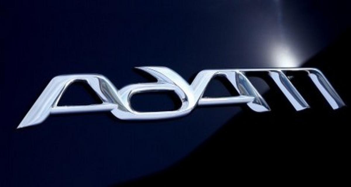 Paris 2012 : Opel Adam, logo et infos