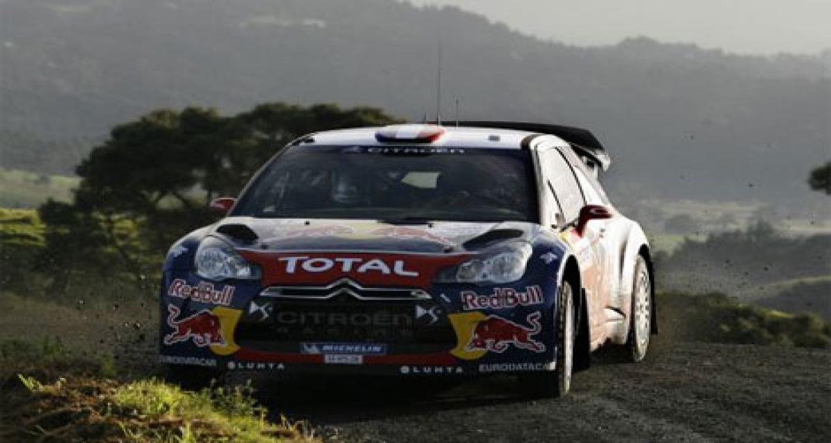 WRC : Sébastien Loeb en tête en Nouvelle-Zélande
