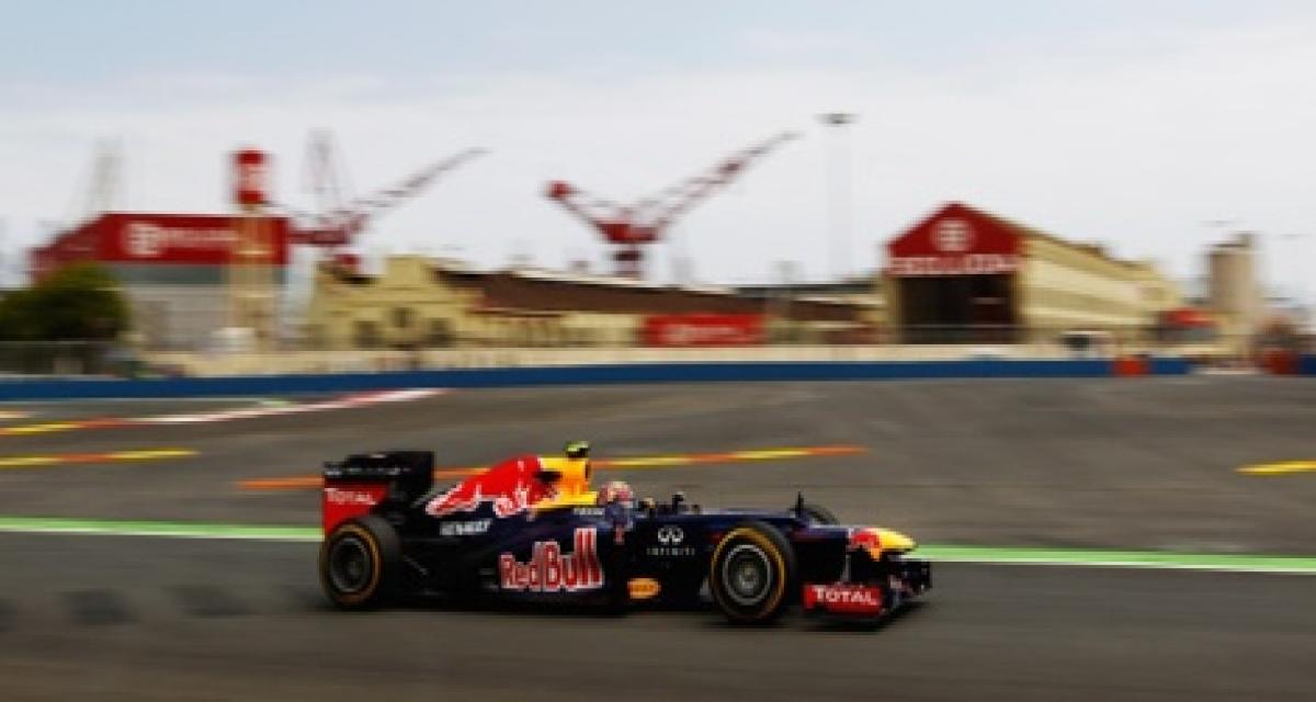F1 Valencia 2012 essais libres : Vettel reprend la main