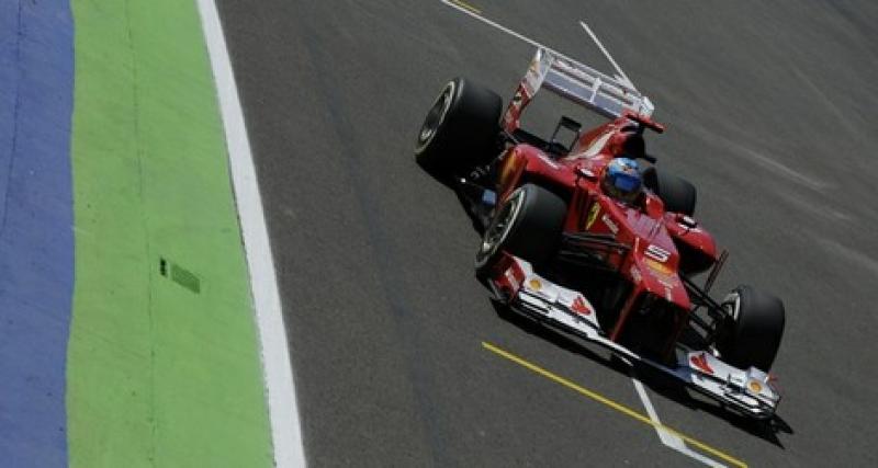  - F1 Valencia 2012: Alonso est allé la chercher