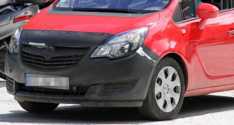  - Spyshot : lifting en vue pour l'Opel Meriva