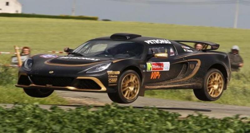  - IRC 2012: la Lotus Exige R-GT ouvreuse à Ypres