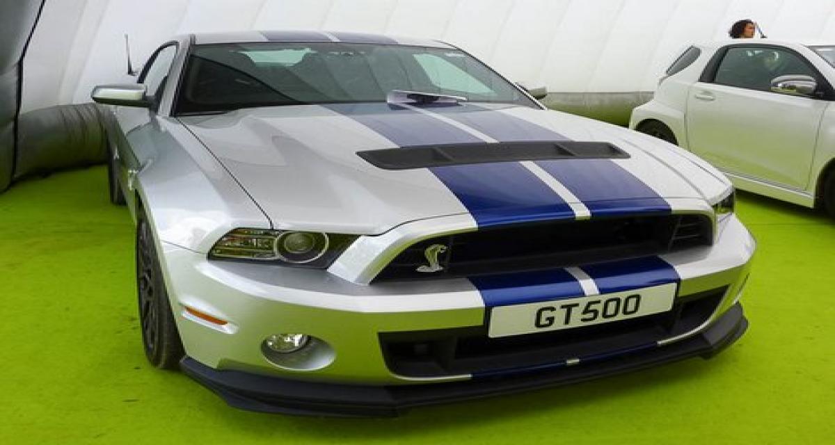Goodwood 2012 live : Ford Mustang Shelby GT500