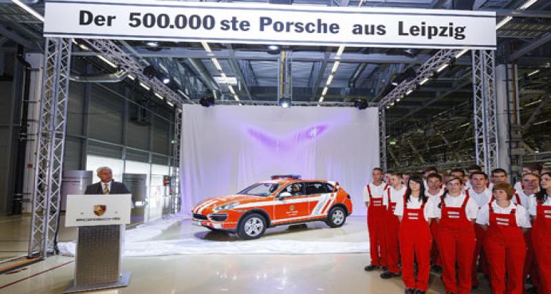 - Porsche : 500.000 unités à Leipzig