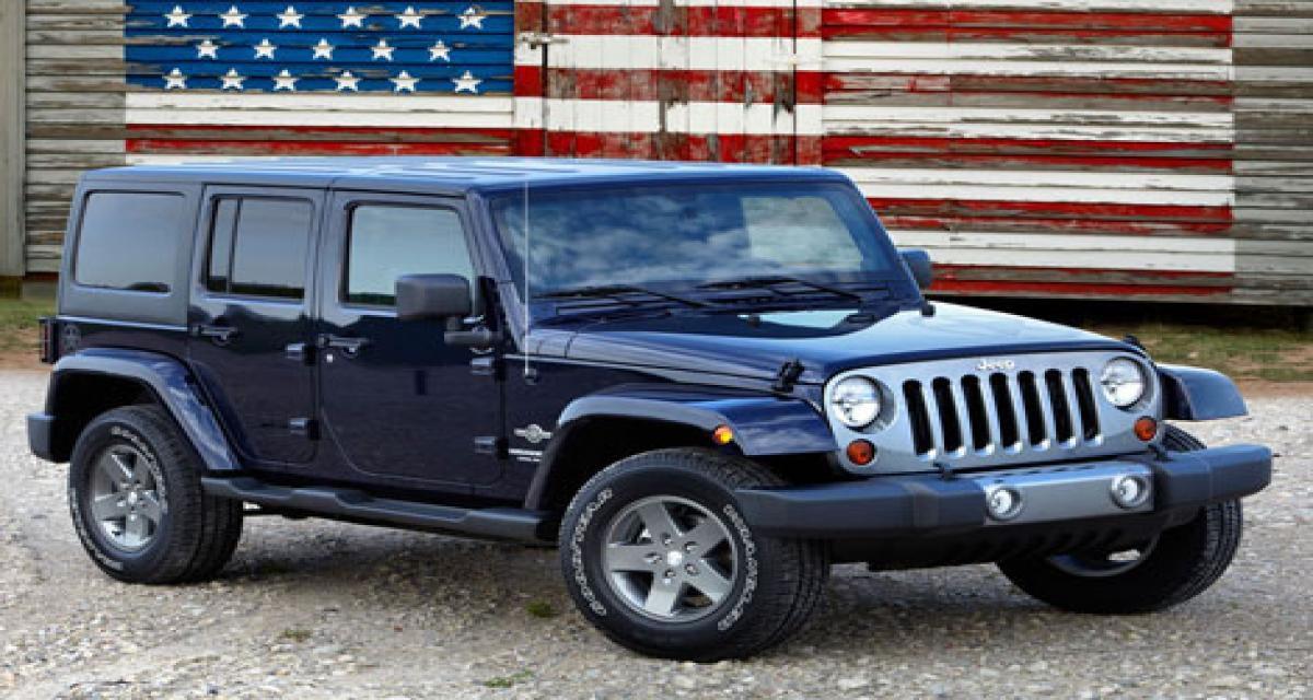 Le Wrangler évoque son passé de militaire avec la Freedom Edition