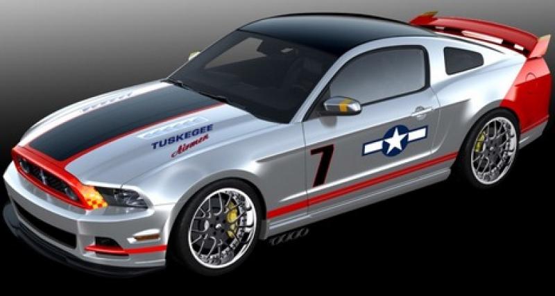 - Ford Mustang Red Tails : enchères volantes