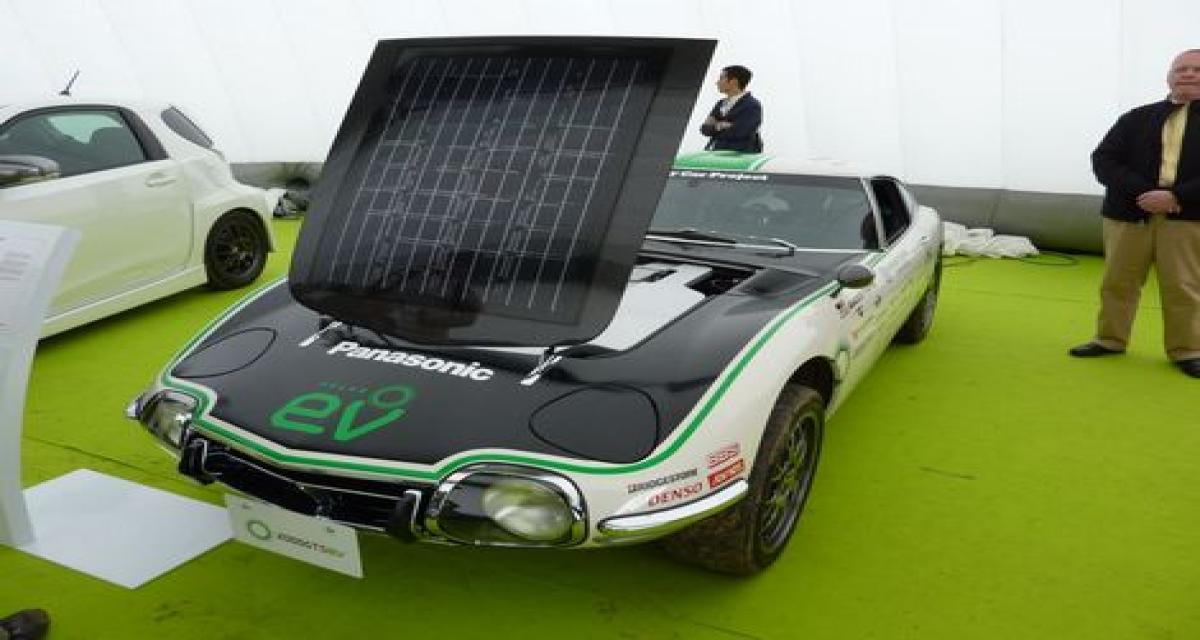Rendez-vous avec la néo-rétro (rétro-néo) Toyota 2000GT Solar EV