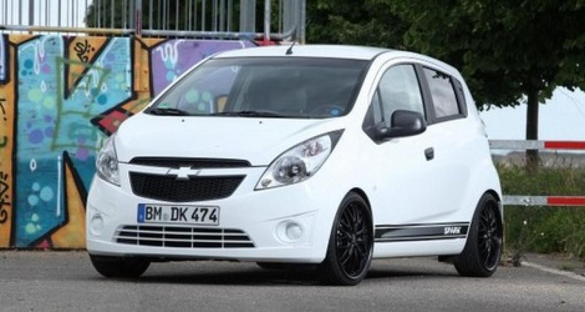 KBR Motorsport et une Chevrolet Spark