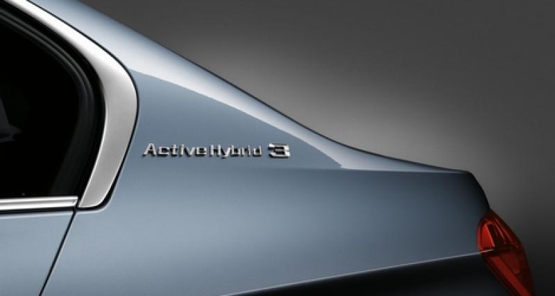  - Nouveaux détails sur la BMW ActiveHybrid 3