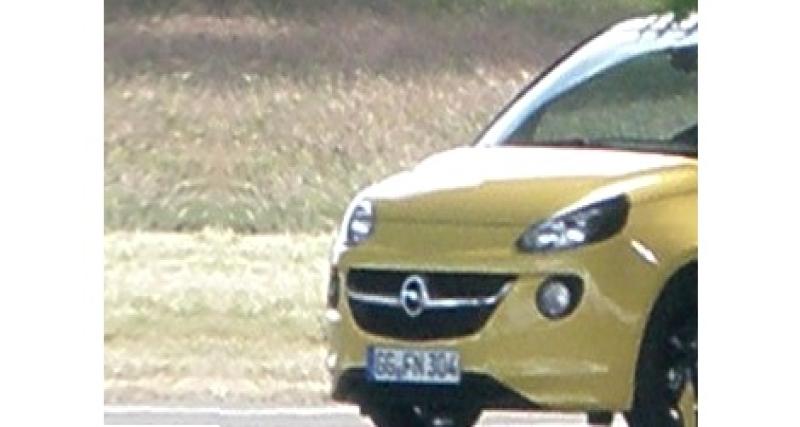  - Spyshots: Opel Adam, originelle ou originale ?